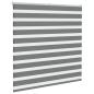 Preview: Zebrarollo Dunkelgrau 145x100 cm Stoffbreite 140,9 cm Polyester