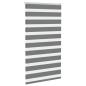 Preview: Zebrarollo Dunkelgrau 75x100 cm Stoffbreite 70,9 cm Polyester