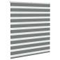 Preview: Zebrarollo Dunkelgrau 120x150 cm Stoffbreite 115,9 cm Polyester