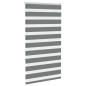 Preview: Zebrarollo Dunkelgrau 85x150 cm Stoffbreite 80,9 cm Polyester