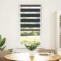 Preview: Zebrarollo Schwarz 60x150 cm Stoffbreite 55,9 cm Polyester