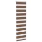 Preview: ARDEBO.de - Zebrarollo Braun 50x100 cm Stoffbreite 45,9 cm Polyester