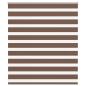 Preview: ARDEBO.de - Zebrarollo Braun 120x150 cm Stoffbreite 115,9 cm Polyester