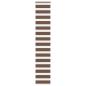 Preview: ARDEBO.de - Zebrarollo Braun 50x200 cm Stoffbreite 45,9 cm Polyester
