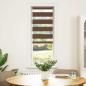 Preview: ARDEBO.de - Zebrarollo Braun 40x100 cm Stoffbreite 35,9 cm Polyester