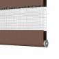 Preview: Zebrarollo Braun 145x200 cm Stoffbreite 140,9 cm Polyester