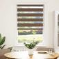 Preview: Zebrarollo Braun 85x150 cm Stoffbreite 80,9 cm Polyester