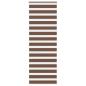 Preview: ARDEBO.de - Zebrarollo Braun 85x200 cm Stoffbreite 80,9 cm Polyester
