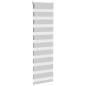 Preview: Zebrarollo Hellgrau 40x100 cm Stoffbreite 35,9 cm Polyester