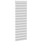 Preview: Zebrarollo Hellgrau 90x230 cm Stoffbreite 85,9 cm Polyester