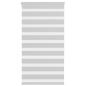 Preview: ARDEBO.de - Zebrarollo Hellgrau 80x150 cm Stoffbreite 75,9 cm Polyester