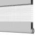 Preview: ARDEBO.de - Zebrarollo Hellgrau 115x230 cm Stoffbreite 110,9 cm Polyester