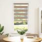 Preview: Zebrarollo Sandbraun 65x150 cm Stoffbreite 60,9 cm Polyester