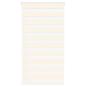 Preview: Doppelrollo Marmorbeige 70x100 cm Stoffbreite 65,9 cm Polyester