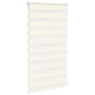 Preview: Doppelrollo Marmorbeige 70x100 cm Stoffbreite 65,9 cm Polyester