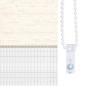 Preview: Zebrarollo Marmorbeige 80x230 cm Stoffbreite 75,9 cm Polyester