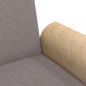 Preview: Schlafsofa mit Armlehnen Taupe Stoff
