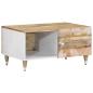 Preview: ARDEBO.de - Couchtisch 80x50x40 cm Massivholz Mango