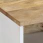 Preview: Couchtisch 80x50x40 cm Massivholz Mango