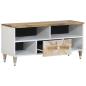 Preview: TV-Schrank 100x33,5x46 cm Massivholz Mango