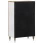 Preview: Highboard 60x33,5x100 cm Massivholz Mango