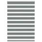 Preview: ARDEBO.de - Zebrarollo Dunkelgrau 95x100 cm Stoffbreite 90,9 cm Polyester