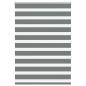 Preview: ARDEBO.de - Zebrarollo Dunkelgrau 100x150 cm Stoffbreite 95,9 cm Polyester