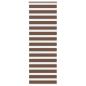 Preview: Doppelrollo Braun 80x230 cm Stoffbreite 75,9 cm Polyester