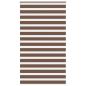 Preview: ARDEBO.de - Zebrarollo Braun 135x230 cm Stoffbreite 130,9 cm Polyester