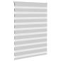Preview: Zebrarollo Hellgrau 115x100 cm Stoffbreite 110,9 cm Polyester