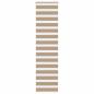 Preview: ARDEBO.de - Zebrarollo Sandbraun 65x230 cm Stoffbreite 60,9 cm Polyester