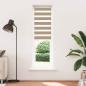 Preview: Zebrarollo Sandbraun 60x200 cm Stoffbreite 55,9 cm Polyester