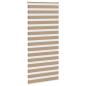 Preview: Doppelrollo Sandbraun 105x230 cm Stoffbreite 100,9 cm Polyester
