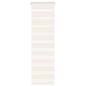 Preview: ARDEBO.de - Doppelrollo Marmorbeige 45x100 cm Stoffbreite 40,9 cm Polyester
