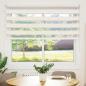 Preview: Zebrarollo Marmorbeige 160x150cm Stoffbreite 155,9 cm Polyester