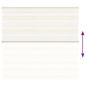 Preview: Zebrarollo Marmorbeige 160x150cm Stoffbreite 155,9 cm Polyester