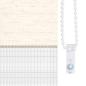Preview: Zebrarollo Marmorbeige 55x200 cm Stoffbreite 50,9 cm Polyester