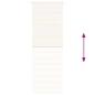 Preview: Zebrarollo Marmorbeige 90x200 cm Stoffbreite 85,9 cm Polyester