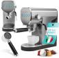 Preview: ARDEBO.de ProfiCook PC-ES-KA 1265 Espresso-Kaffeemaschine, 1360 W, 1 L Wassertank, Edelstahl (501265)