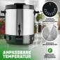 Preview: ProfiCook PC-EKA 1283 Einkochautomat, 2100W, 32 Liter Tankinhalt, Cool Touch-Griffe, Edelstahl