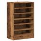 Preview: Schuhschrank Altholz-Optik 60x35x92 cm Holzwerkstoff