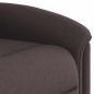 Preview: Relaxsessel Dunkelbraun Stoff