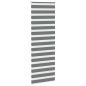 Preview: Zebrarollo Dunkelgrau 85x200 cm Stoffbreite 80,9 cm Polyester