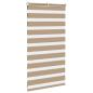 Preview: Zebrarollo Sandbraun 75x100 cm Stoffbreite 70,9 cm Polyester
