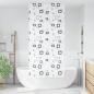 Preview: Duschrollo 90x240 cm Stoffbreite 86 cm