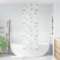 Preview: Duschrollo mit Kassette 60x240 cm Stoffbreite 56 cm