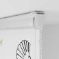 Preview: Duschrollo mit Kassette 70x240 cm Stoffbreite 66 cm