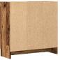 Preview: Bücherschrank Altholz-Optik 82,5x30,5x80 cm Holzwerkstoff