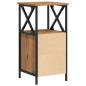 Preview: Nachttisch Artisan-Eiche 34x35,5x70 cm Holzwerkstoff
