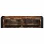 Preview: TV-Schrank Mehrfarbig 80x30x25 cm Altholz Massiv